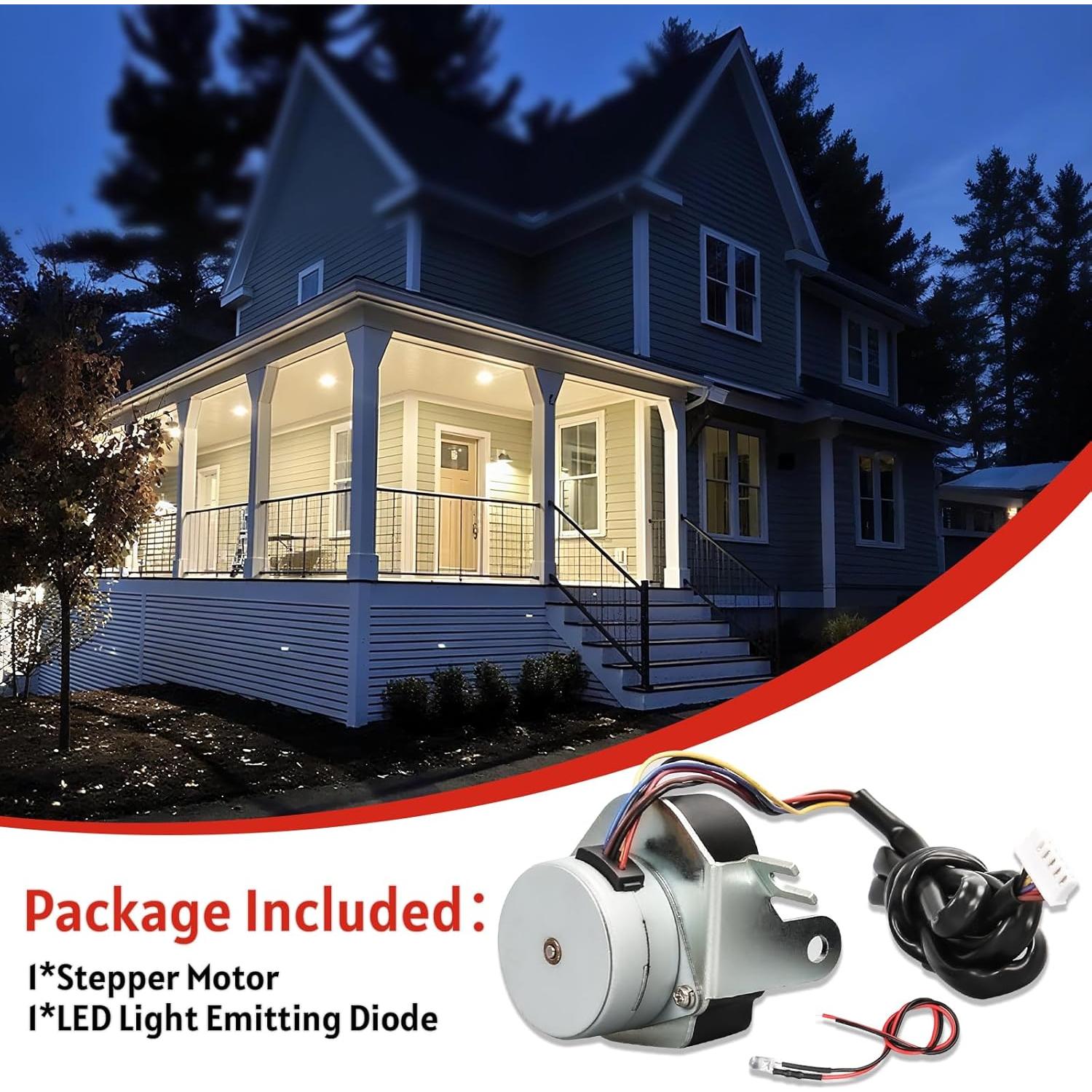 Motor Paso a Paso 0G6453 Generac Guardian GTH990 GTH992 GTH999