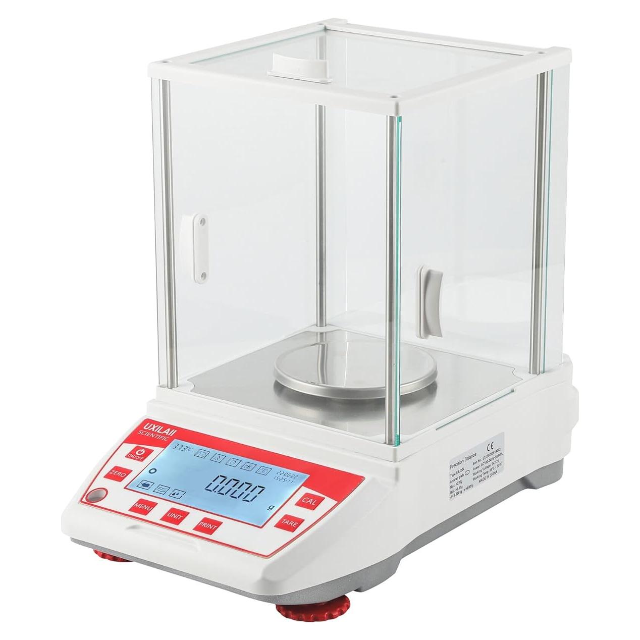 Balanza Analítica Digital UXILAII 1000g x 0.001g LCD RS232