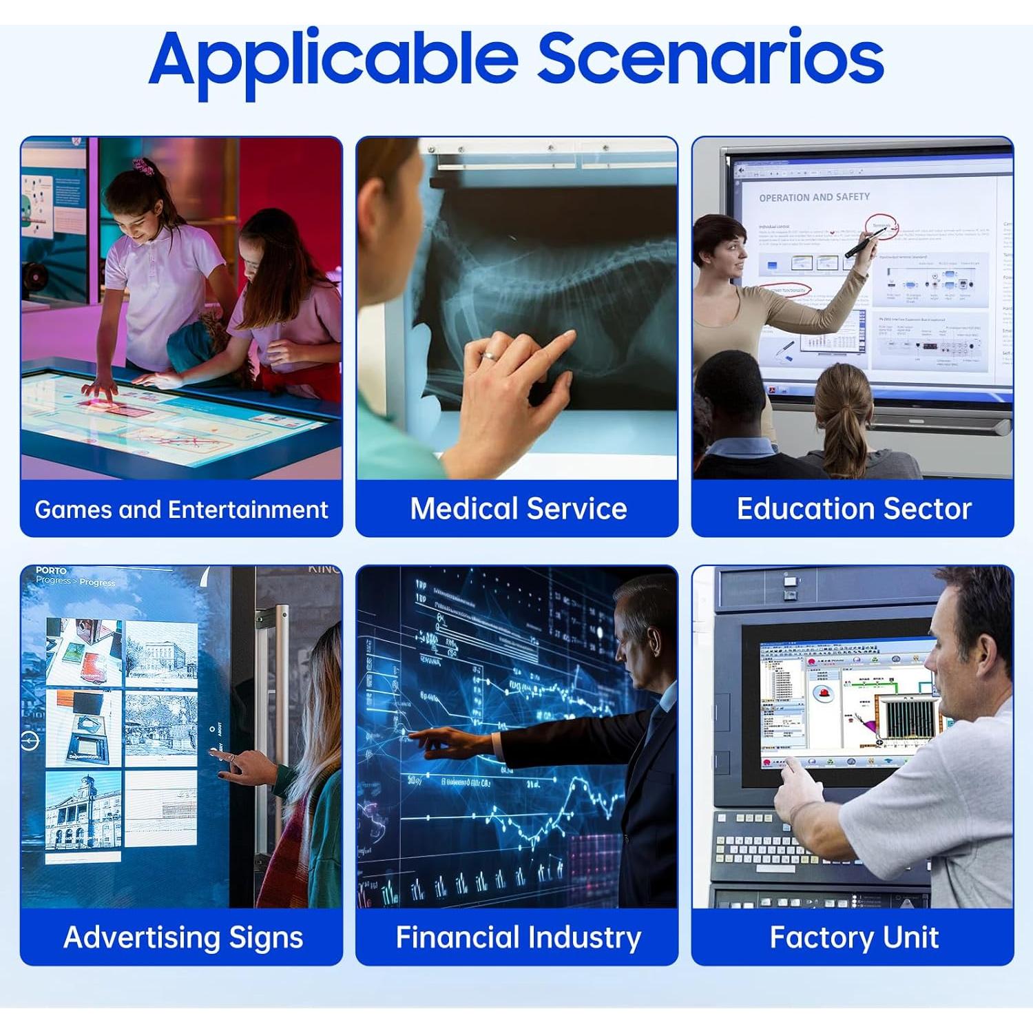 Marco Táctil Infrarrojo 32 Pulgadas Etrend 20 Puntos USB