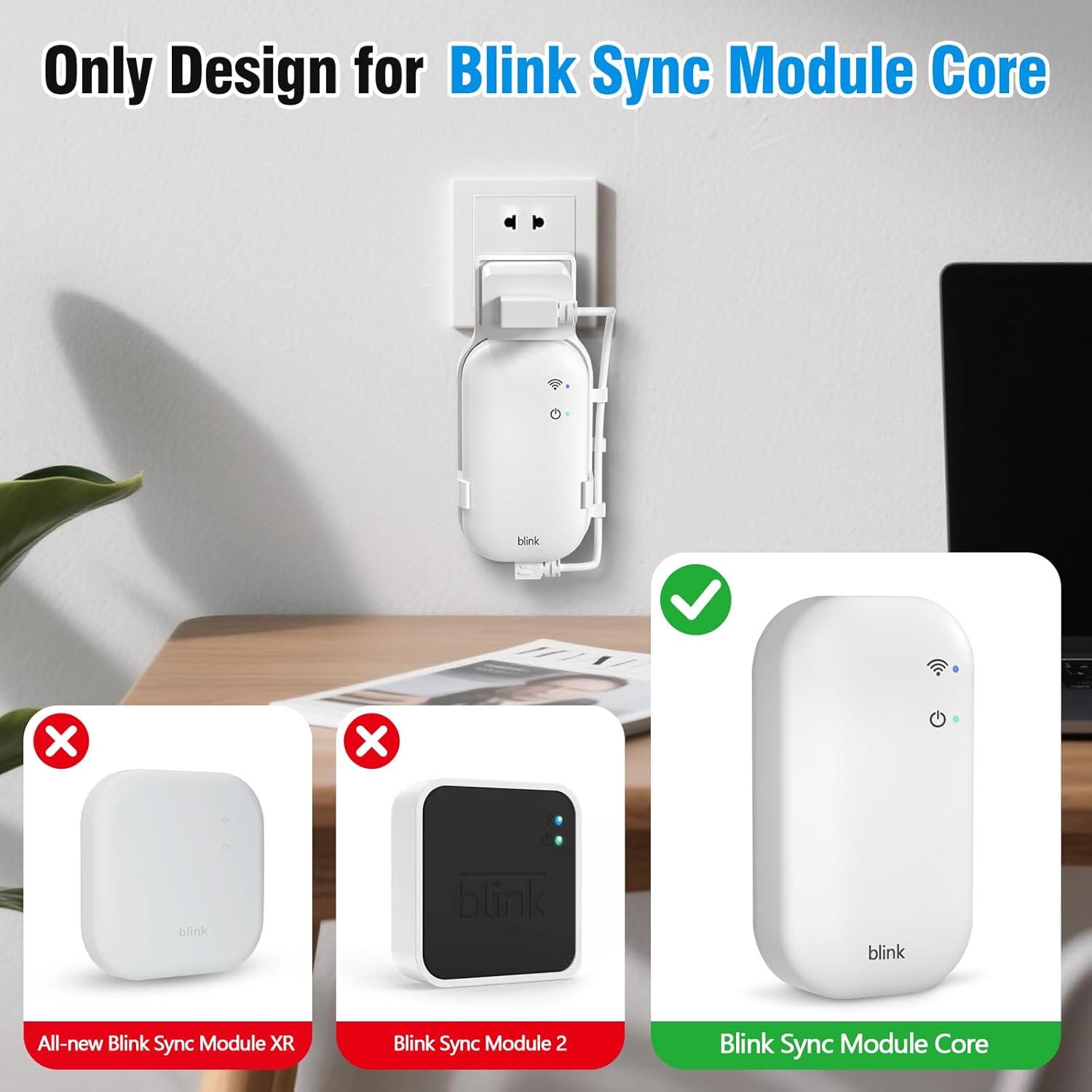Soporte de Pared para Módulo Blink Core SIBADA - Compacto y Seguro