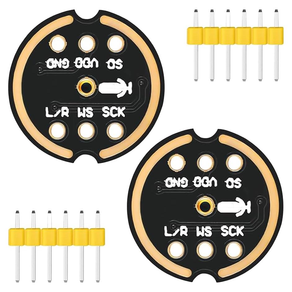Módulo de Micrófono MEMS INMP441 WSDMAVIS 2 Pcs Digital I2S