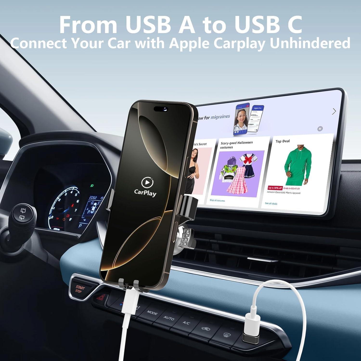 Adaptador USB C 3.1 Hembra a USB 2.0 Macho 6 Pack DSW