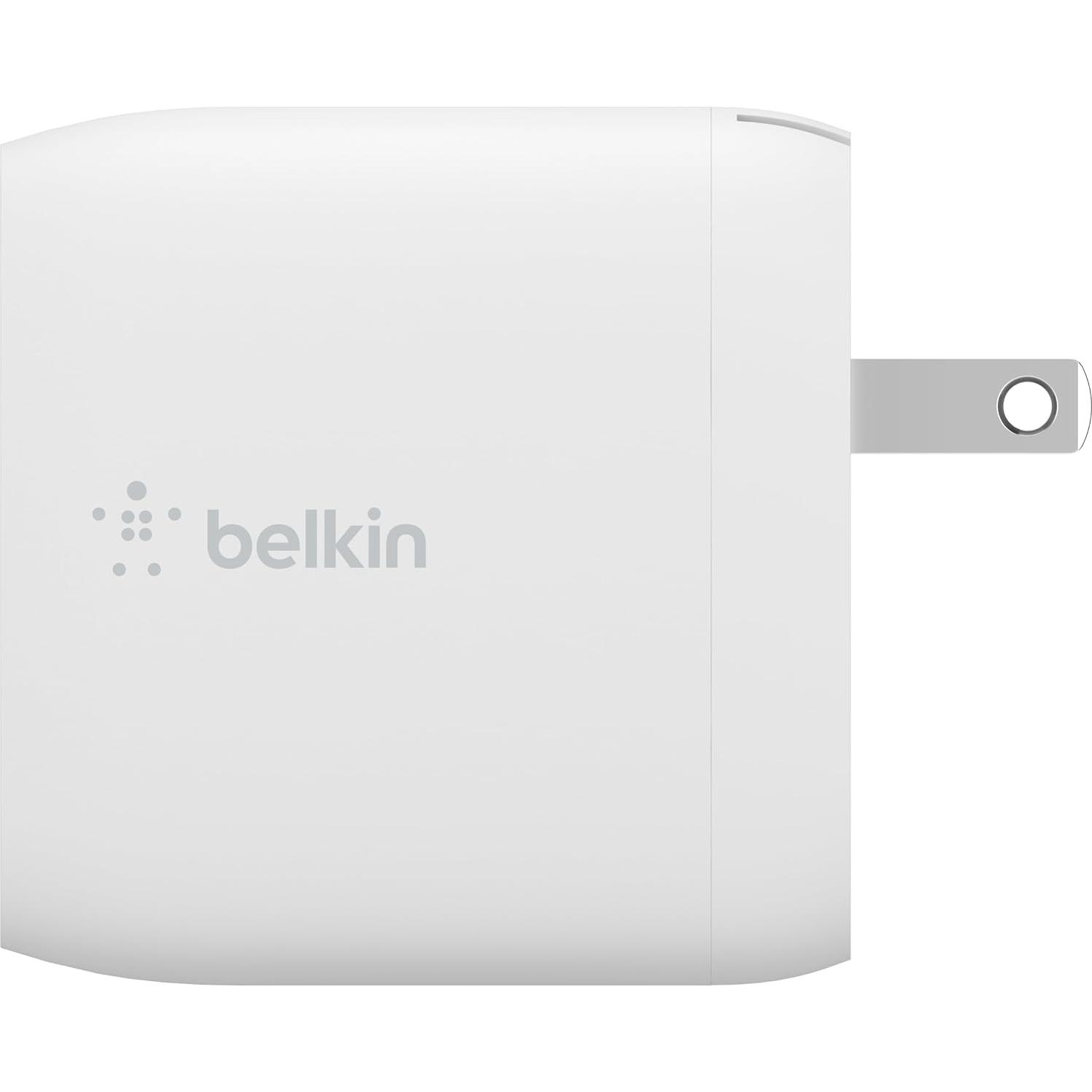 Cargador de Pared USB Doble Belkin 24W con Cable Micro USB