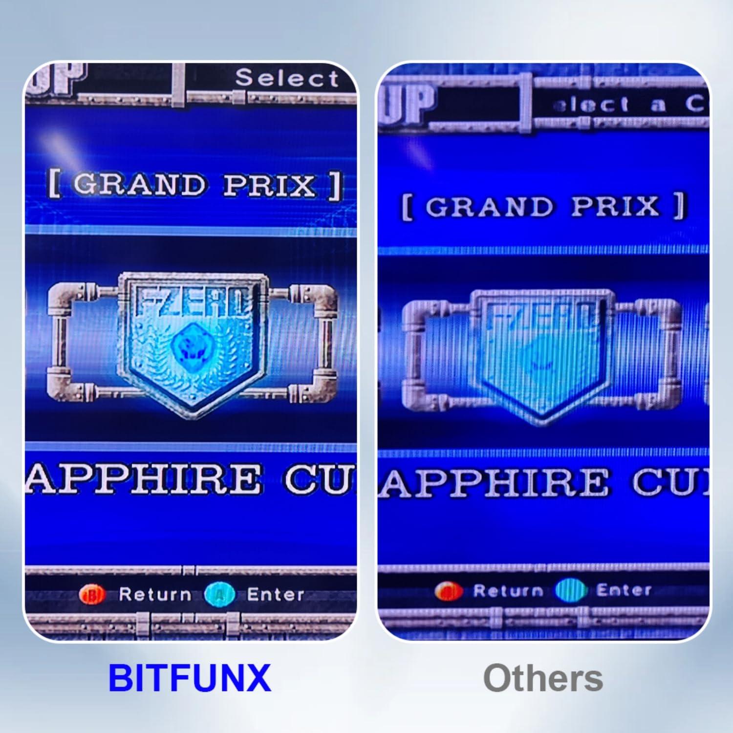 Adaptador de Video Componente BITFUNX para GameCube NGC 1.8m