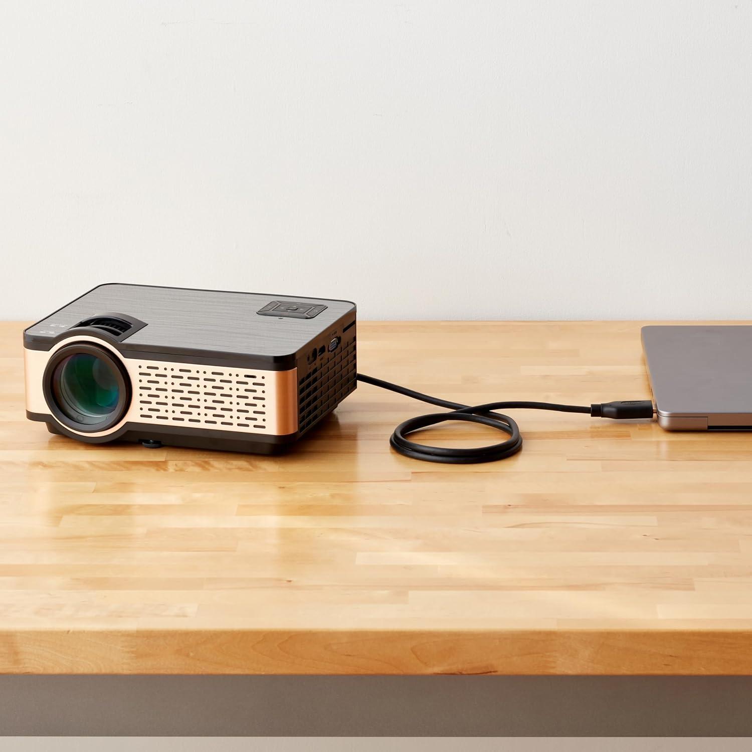 Cable DisplayPort a HDMI Amazon Basics 4K 0.91m Unidireccional