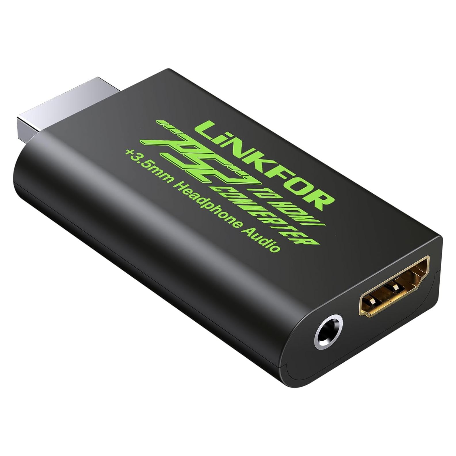 Convertidor HDMI para PS2 LiNKFOR - Audio y Video Digital