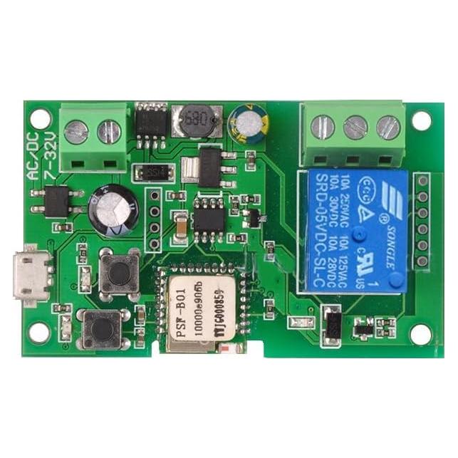 Interruptor WiFi Smilewolf SW-DC5V 7-32V para Automatización