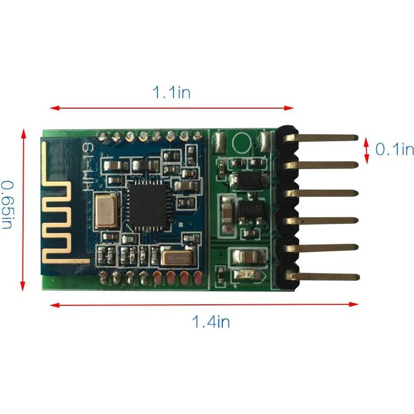 Módulo Bluetooth 5.0 DSD TECH HM-19 CC2640R2F para DIY