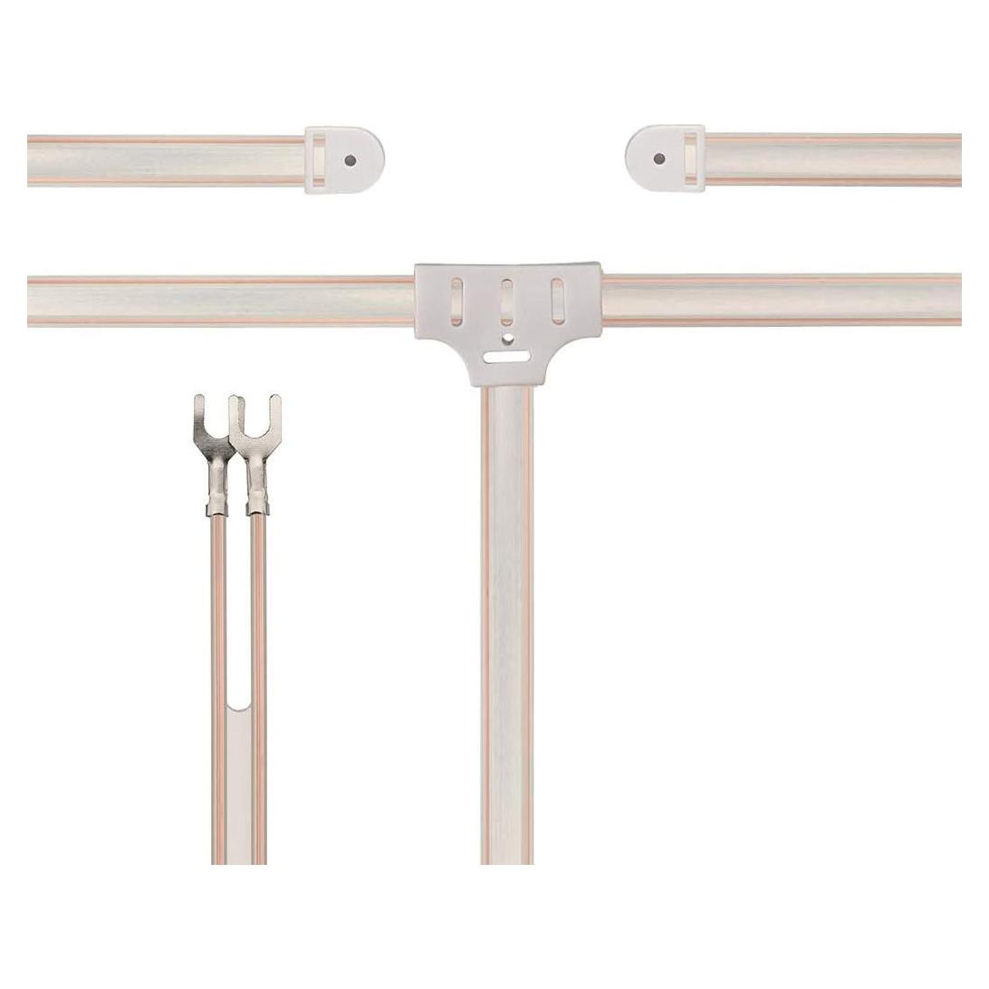 Antena Dipolo FM Bingfu 300 Ohm 1.6m para Radio Estéreo