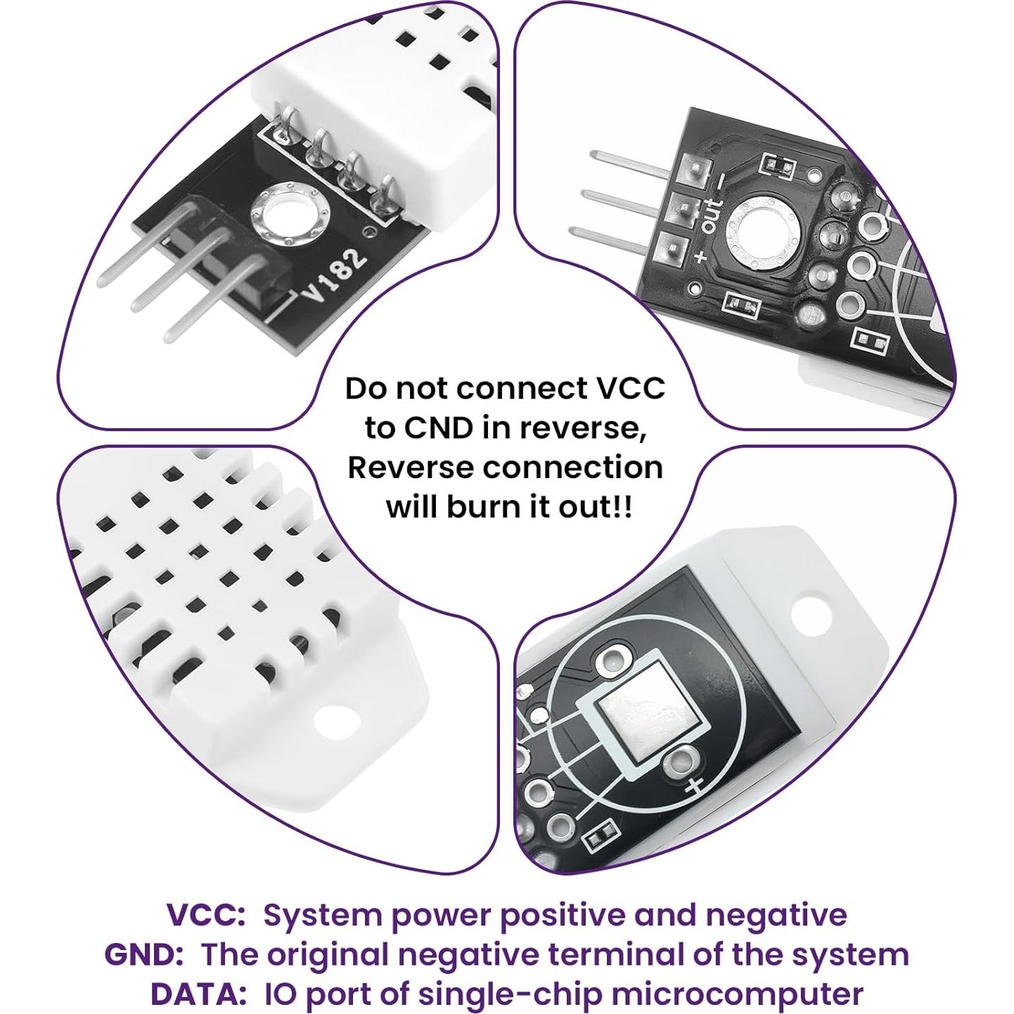 Módulo Sensor Digital de Temperatura y Humedad DHT22 AM2302