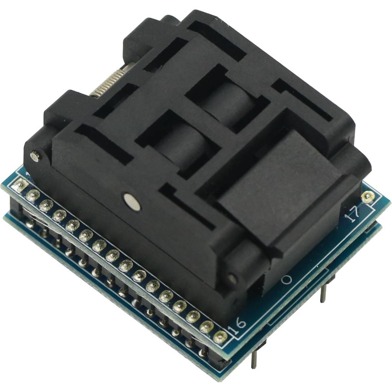 Adaptador de Programador IC TQFP32 a DIP32 GODIYMODULES