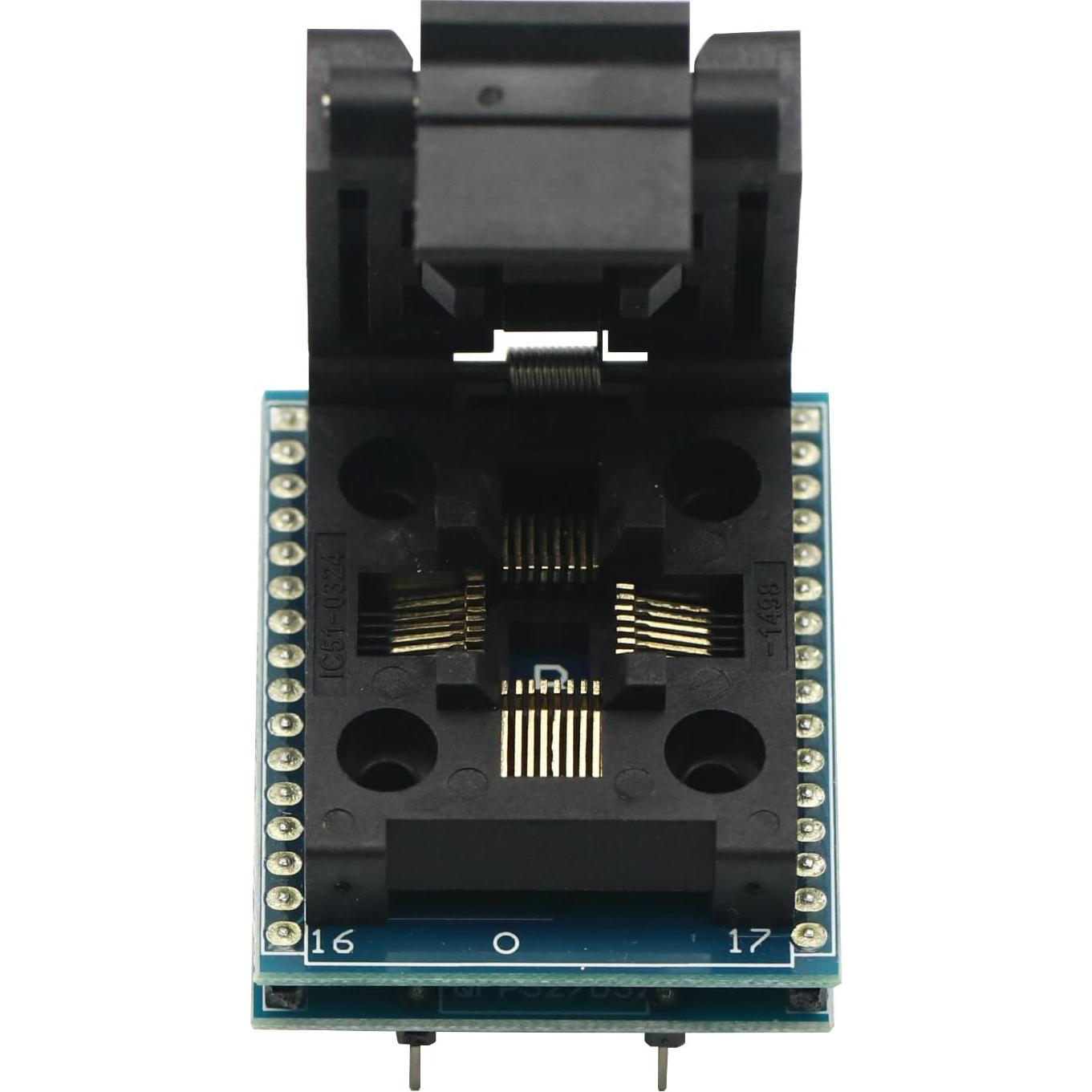 Adaptador de Programador IC TQFP32 a DIP32 GODIYMODULES