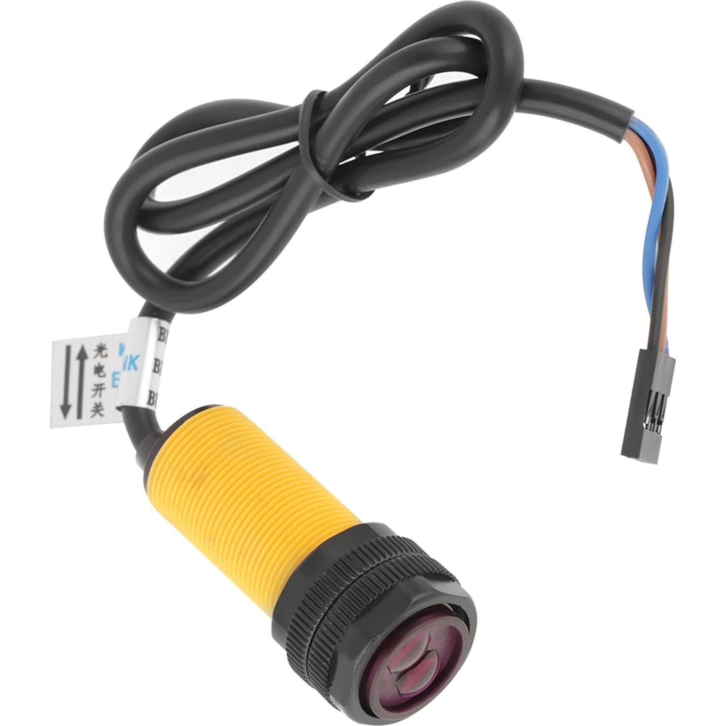 Sensor Infrarrojo POCREATION E18-D80NK, Detección Ajustable