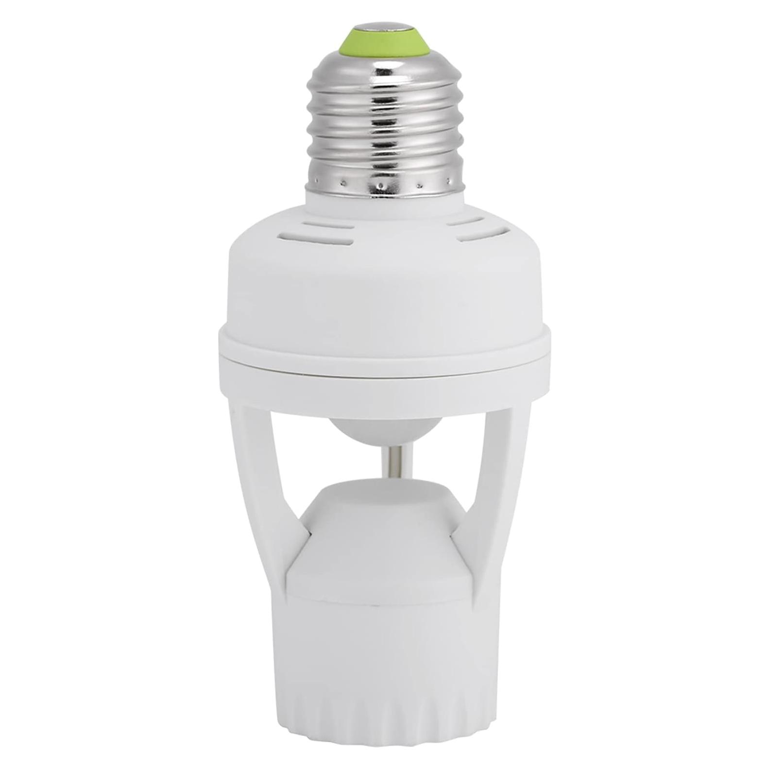 Portalámparas LED E27 con Sensor de Movimiento Infrarrojo