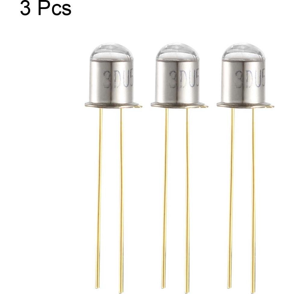 3 Fotodiodos Sensores de Luz uxcell 5mm 940nm 10V