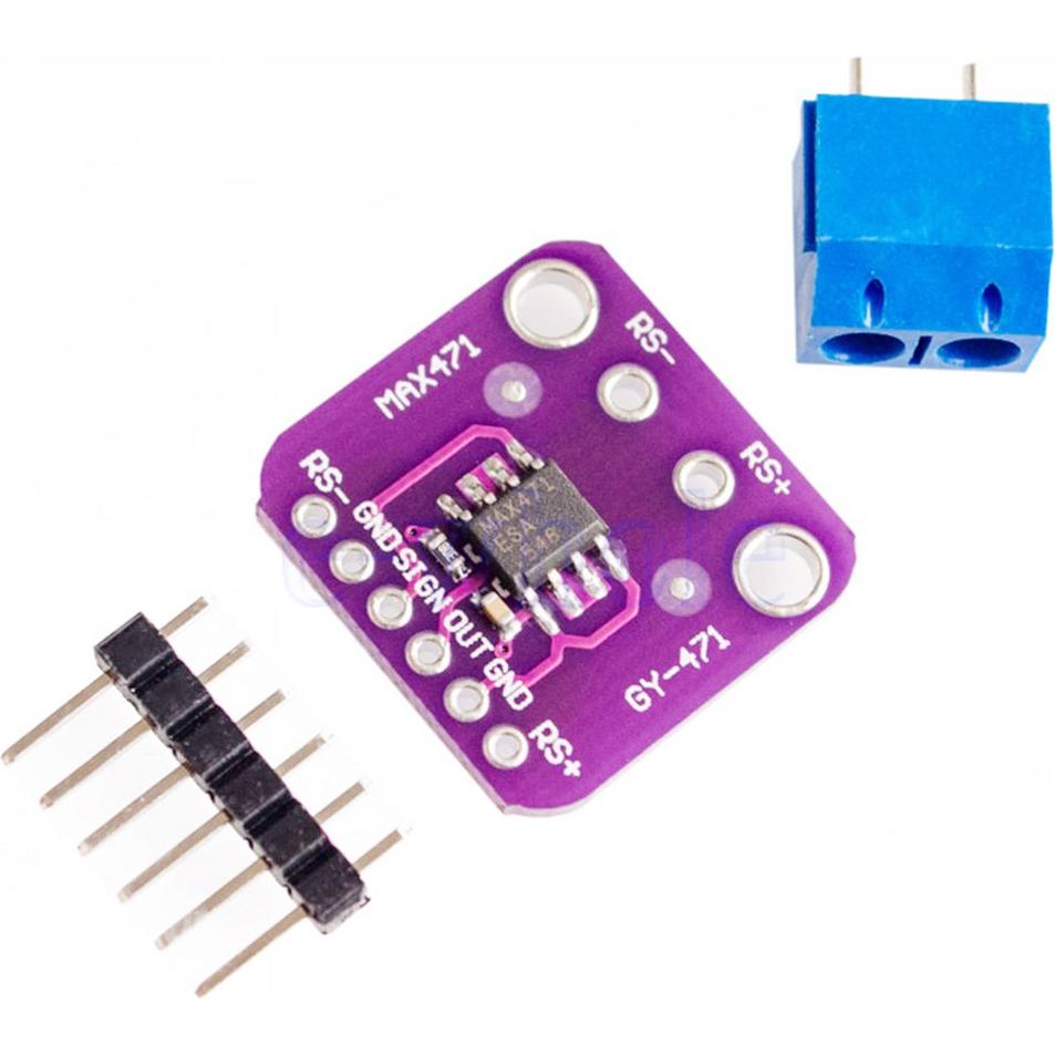 Módulo Sensor de Corriente HiLetgo MAX471 3A DC 0-25V