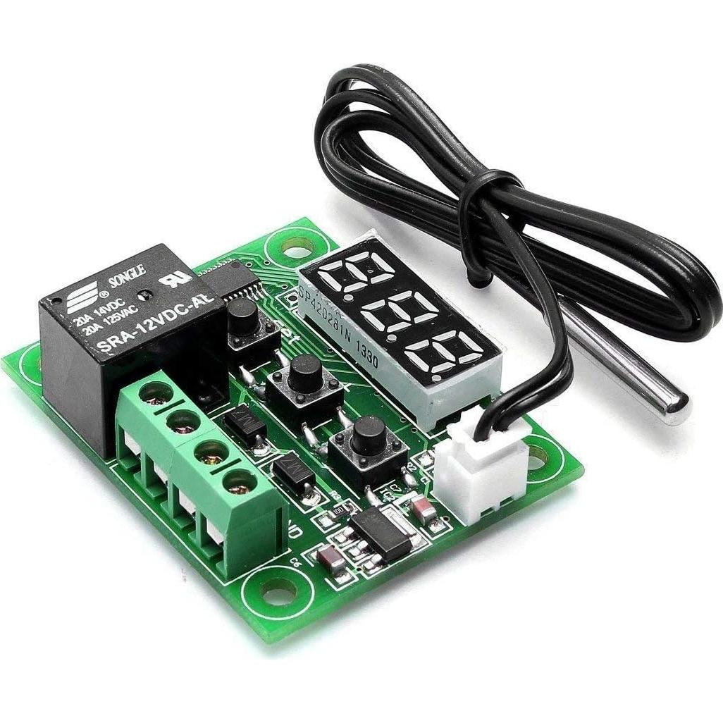 Termostato Digital HiLetgo W1209 12V Control Temperatura -50 a 110°C