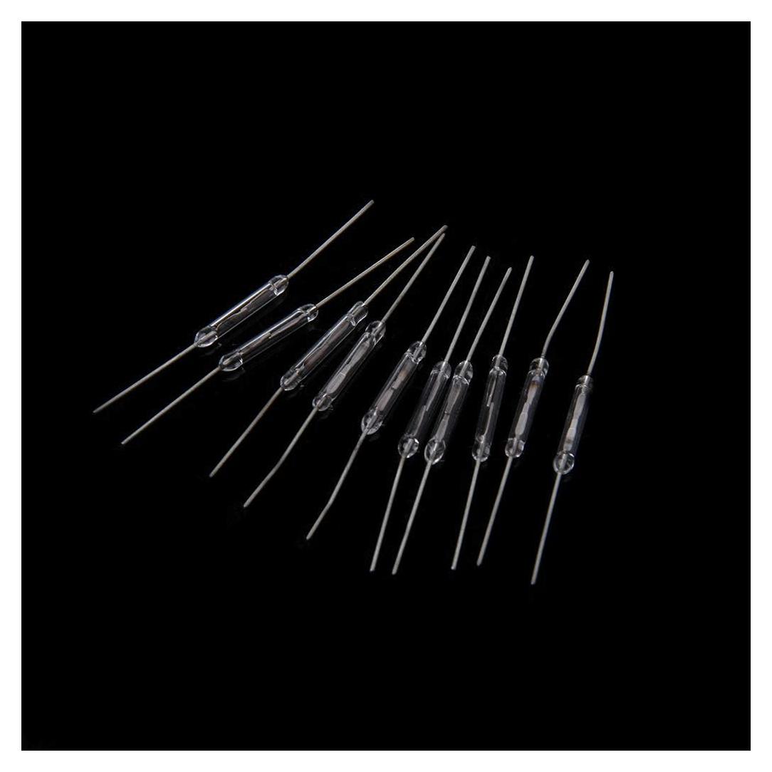 Interruptor Reed Normalmente Abierto Asukohu 14x2mm 10 Pcs