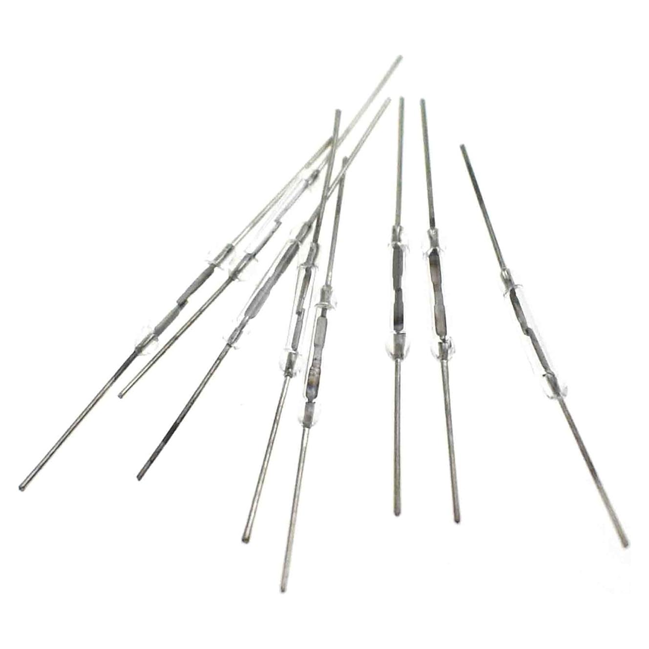 5pcs MKA-14103 Tone Leads Glass N/O SPST Reed Switches 10-15AT 2 x 14mm A
