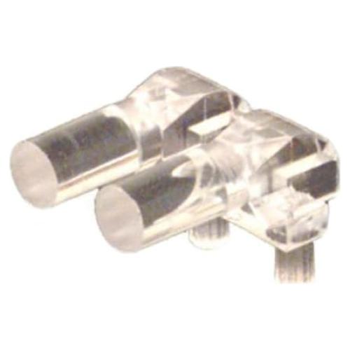 Paquete de 5 Tubería de Luz LED Redonda 2WIE 3mm AVLIS-CO