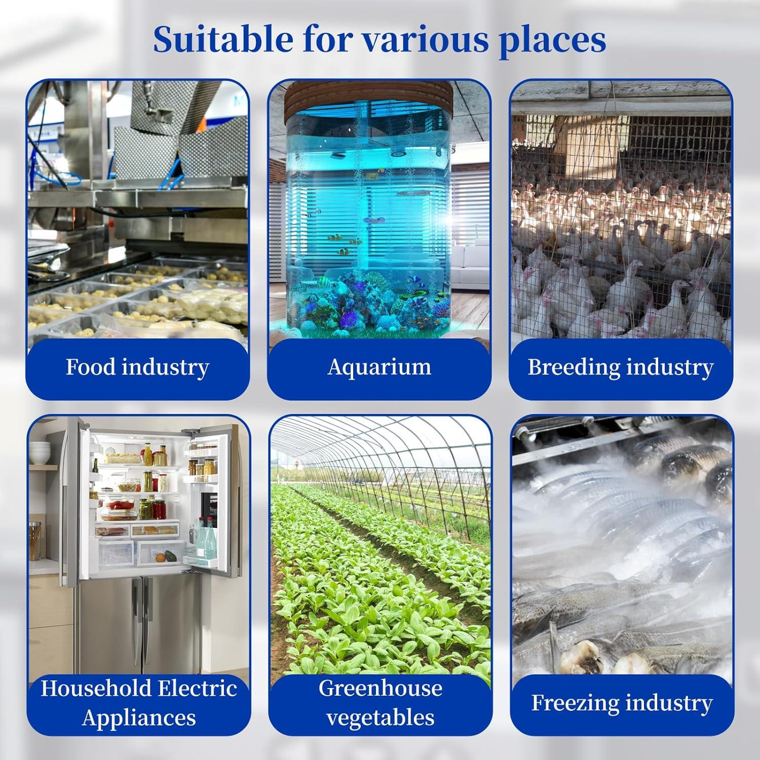 2 Piezas Sonda de Temperatura 10K NTC 3950 Acero Inoxidable 1M