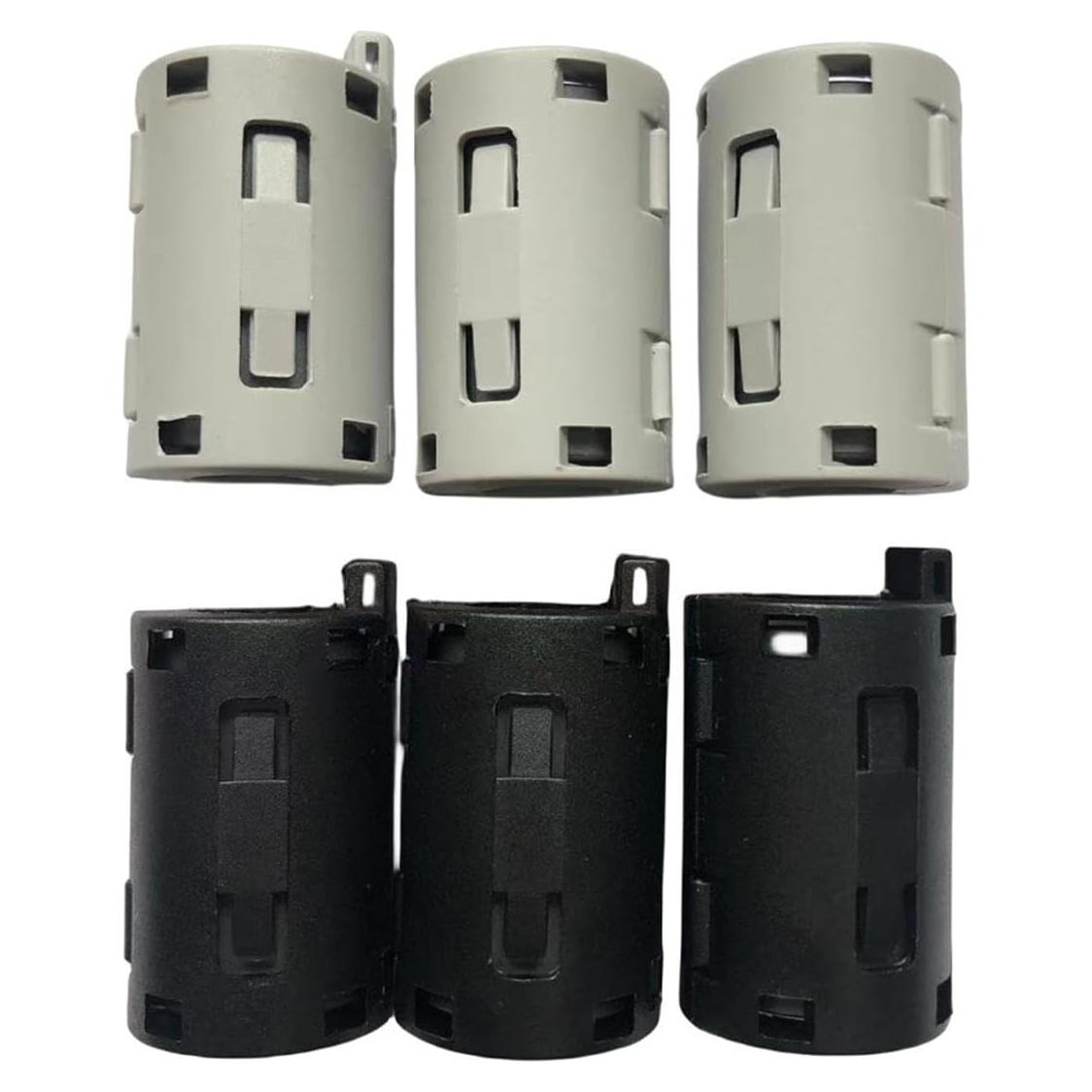 Filtro de Ruido Núcleo de Ferrita 11mm Hondark 4pcs Gris