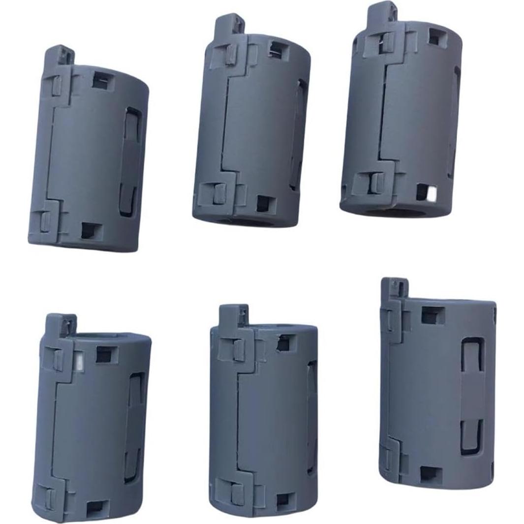 Filtro de Ruido Núcleo de Ferrita 11mm Hondark 4pcs Gris