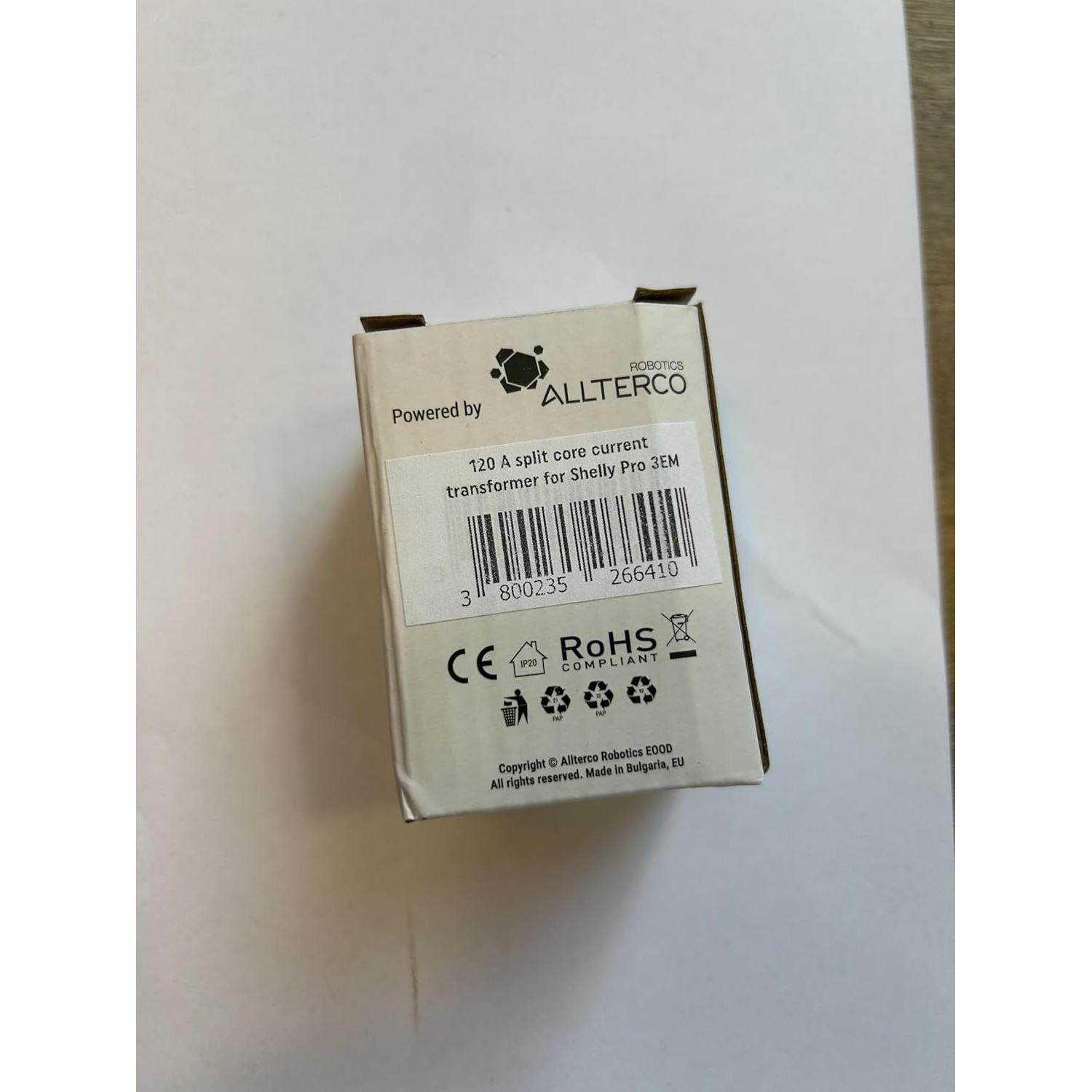 Transformador de Corriente Shelly 120A Monofásico 8x5x4cm