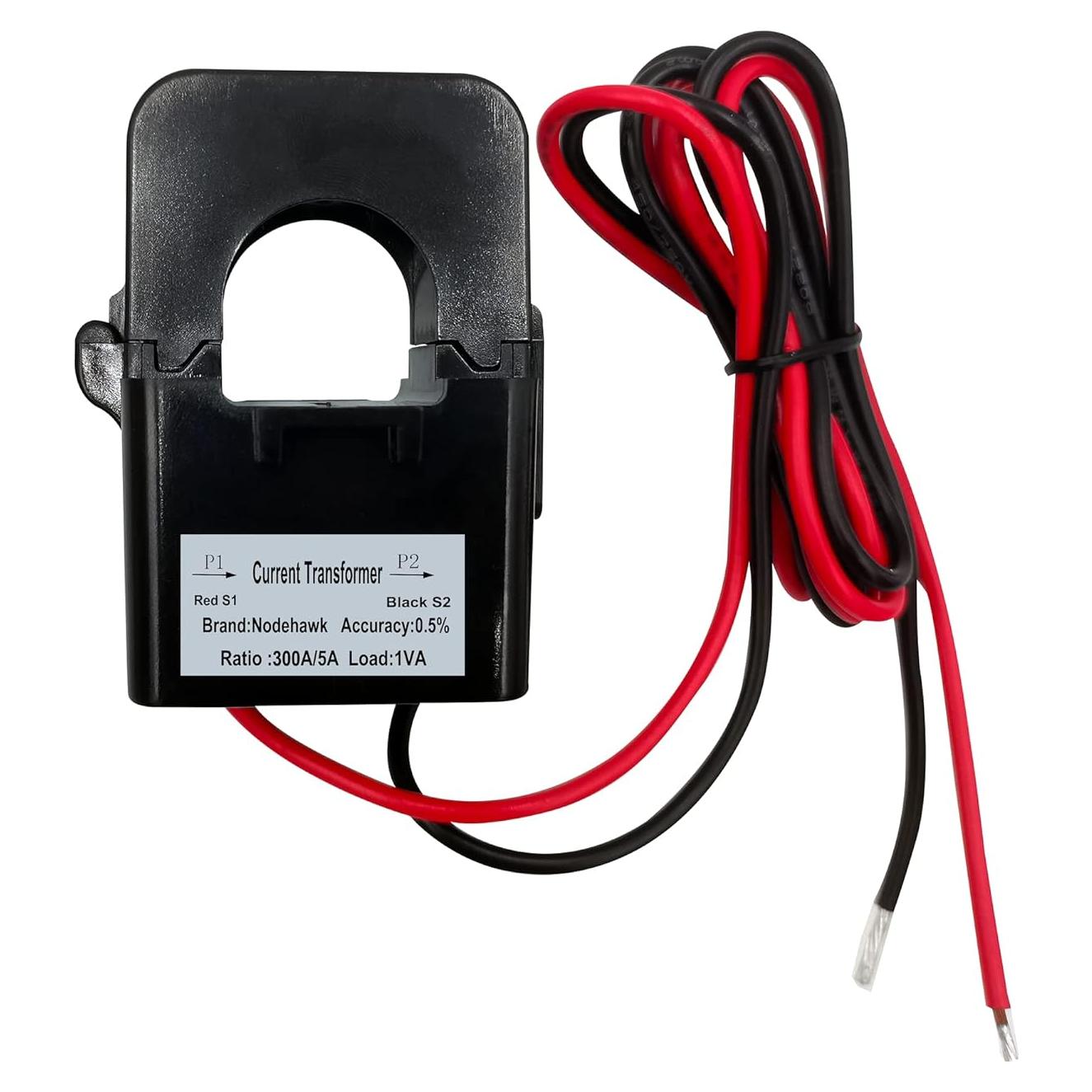 Transformador de Corriente AC Nodehawk 300A 6.5x5.4cm