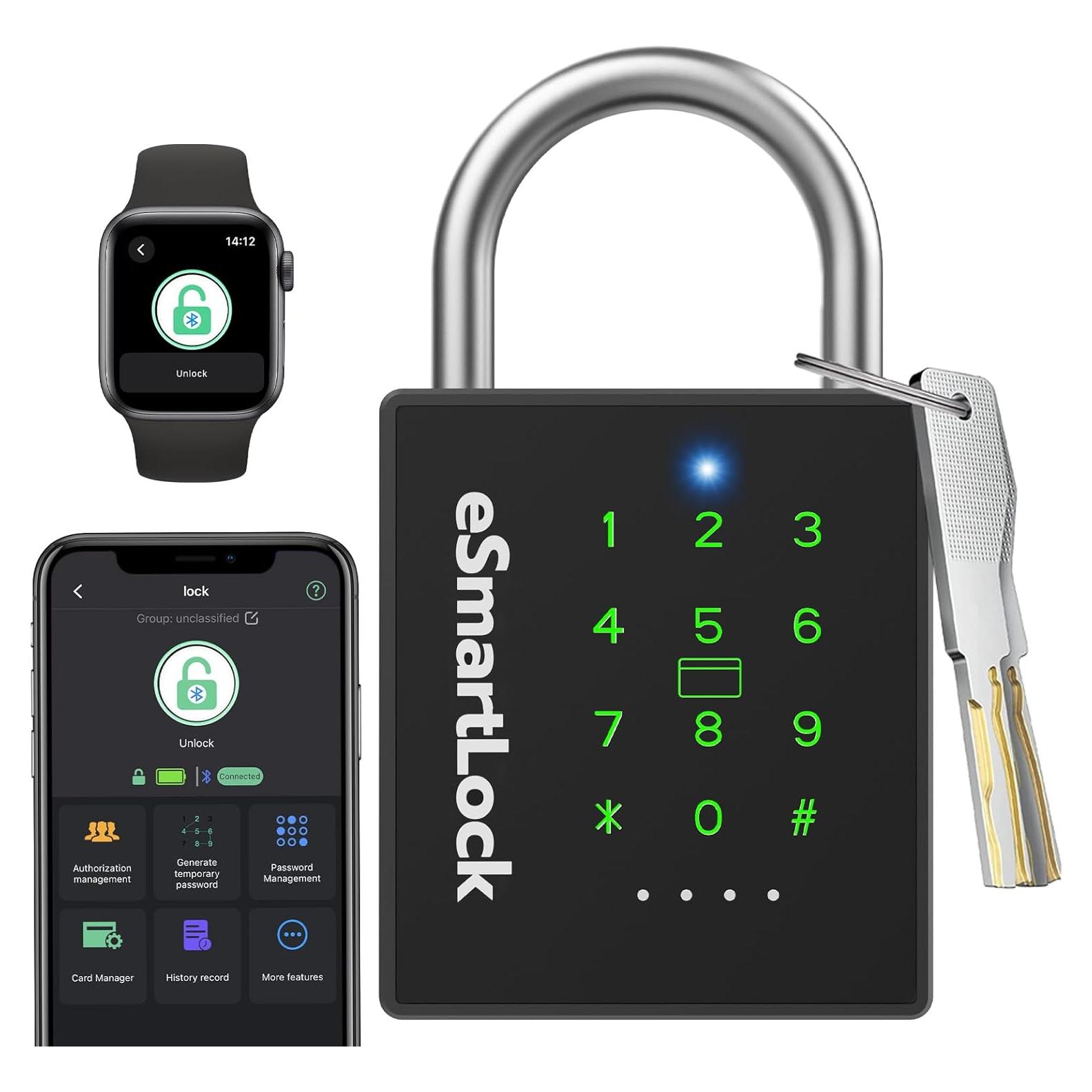 Candado Inteligente eLinkSmart YL-P12BC NFC y Bluetooth