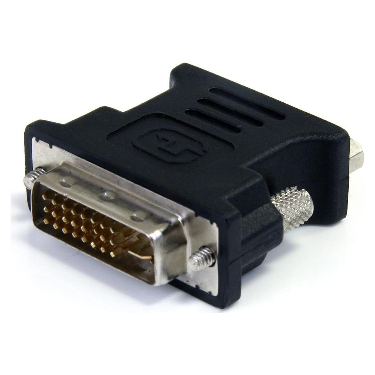 StarTech.com DVI to VGA Cable Adapter - Black - M/F - DVI-I to VGA Converter Adapter (DVIVGAMFBK)