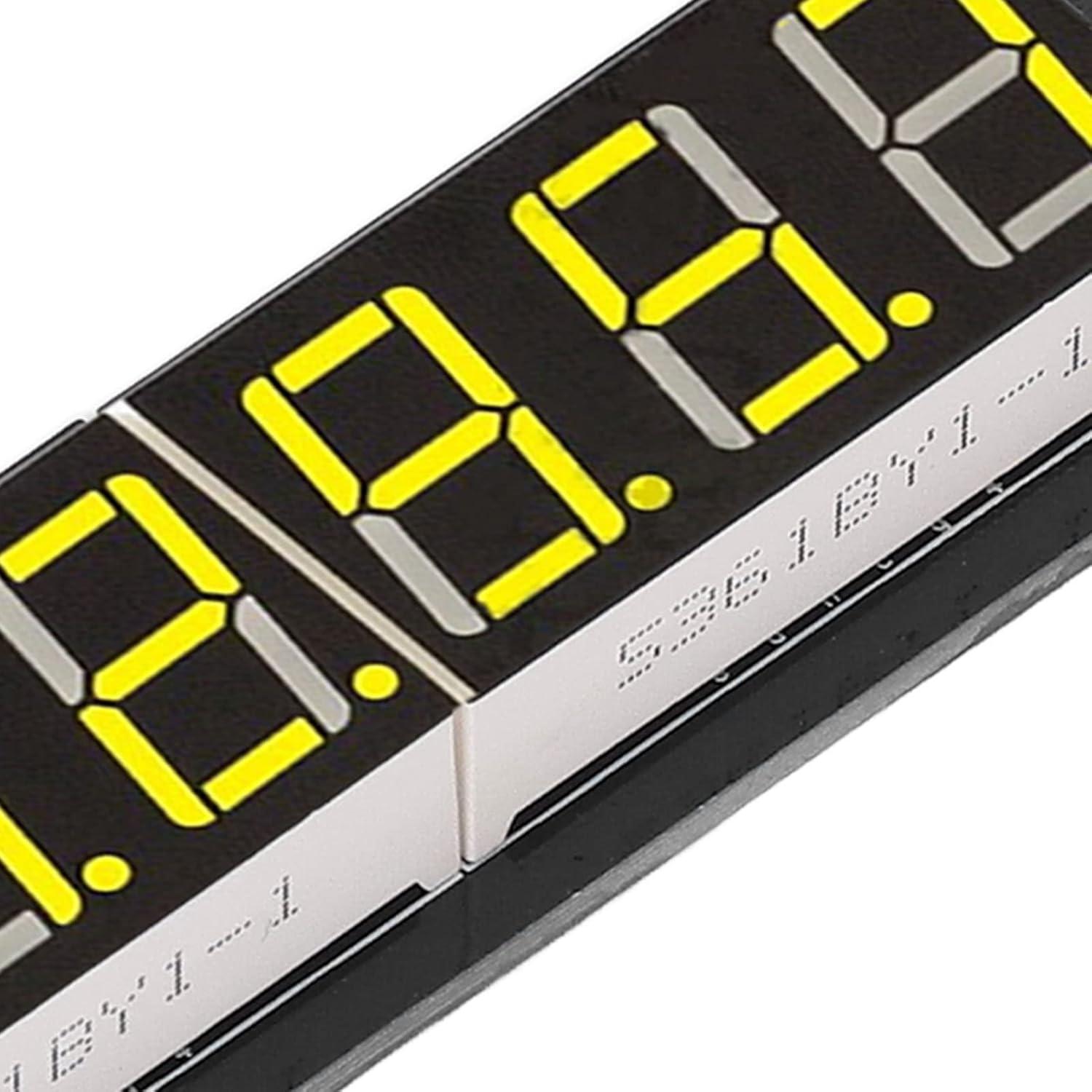 Módulo de Pantalla Digital Kadimendium 6 Dígitos 7 Segmentos LED Amarillo