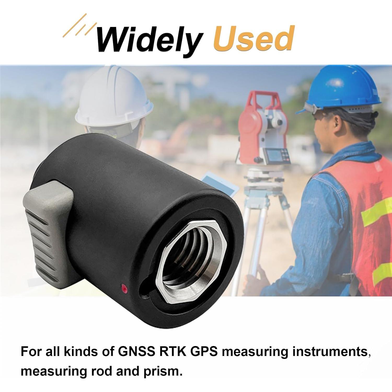 Adaptador de liberación rápida GNSS Liyuusi para RTK y estación total