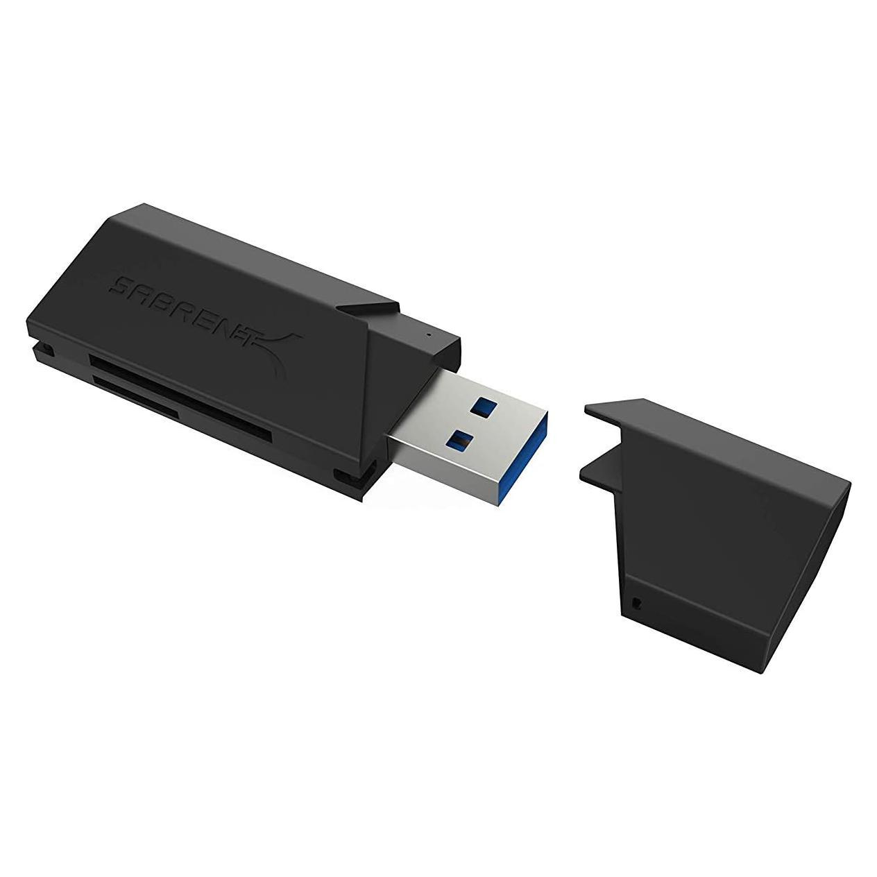 Lector de Tarjetas USB 3.0 SABRENT CR-UMSS para SD/MicroSD