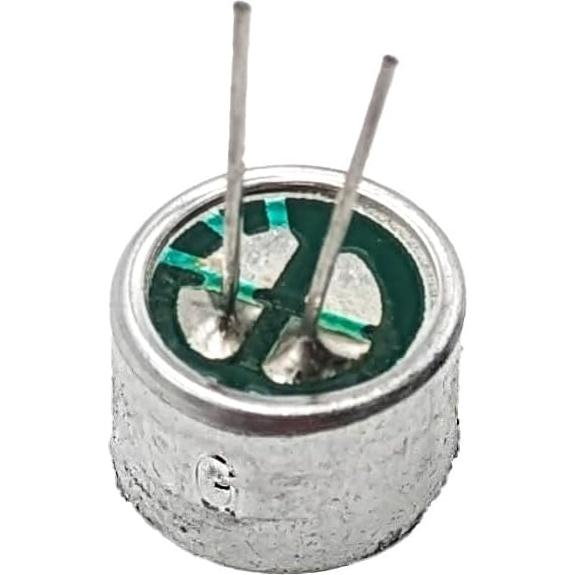 Paquete de 8 Micrófonos de Condensador Electret FET 9.7mm