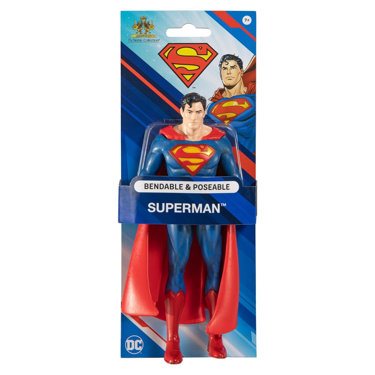 Figura Flexible Superman La Colección Noble 19 cm Detalle