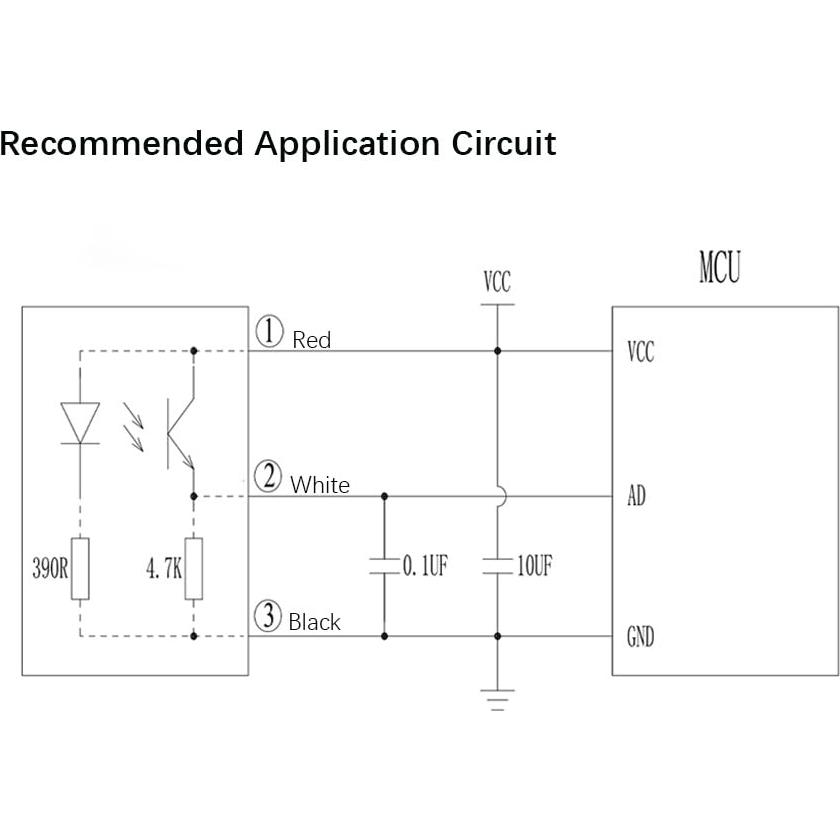 Sensor Óptico de Nivel de Líquido Gikfun EK2172 2PCS 30cm