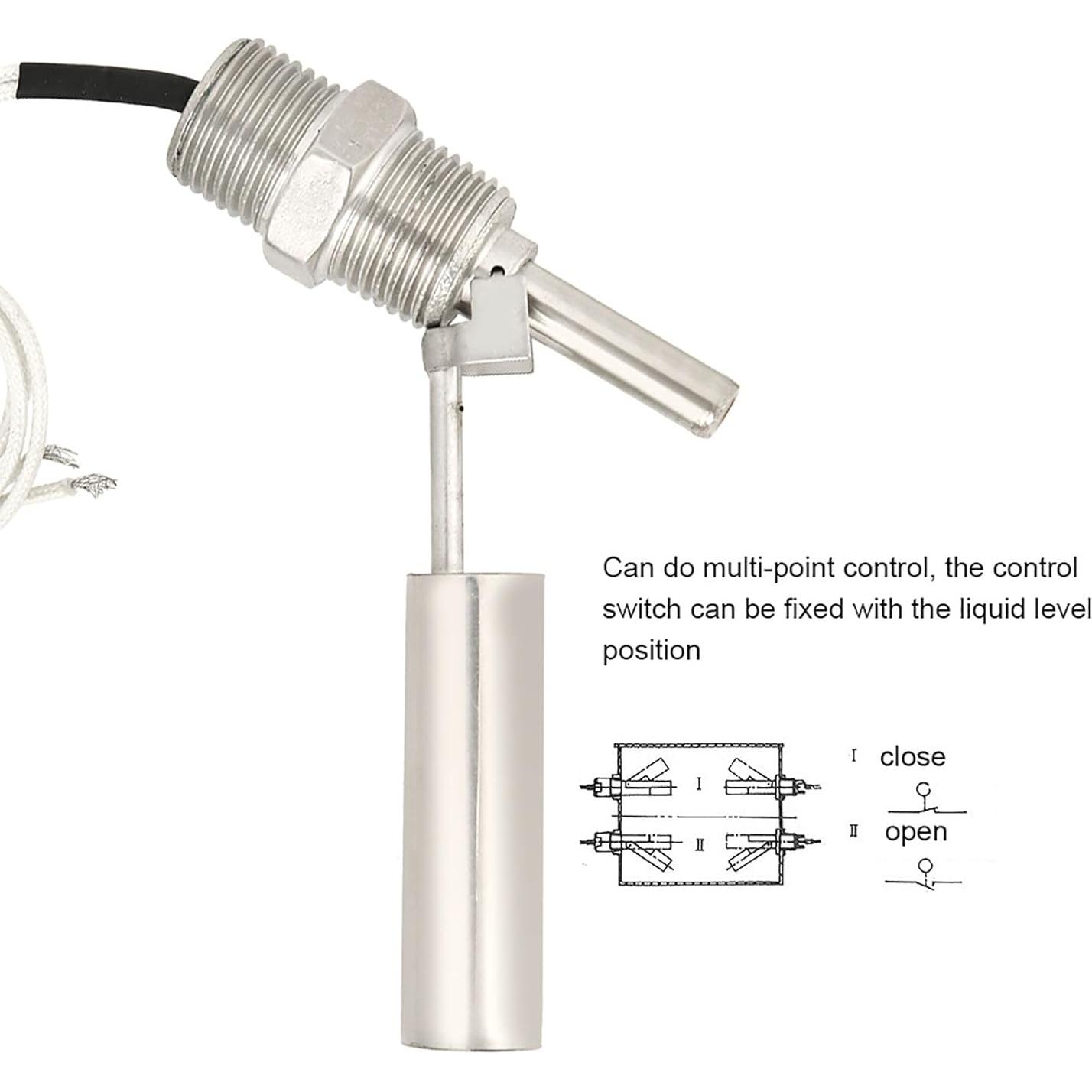 Sensor de Nivel de Agua Líquida Hilitand YZ-SUS304 10mm