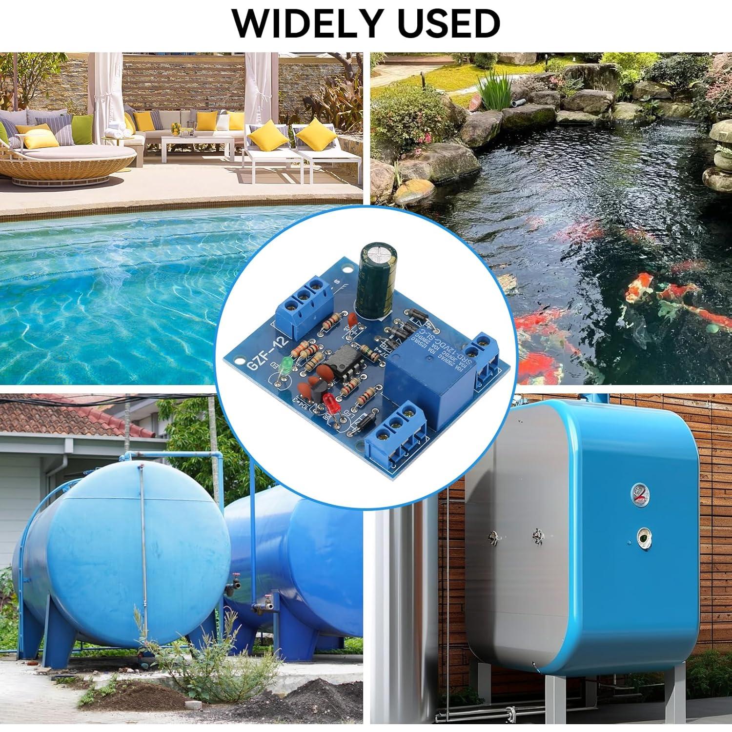 Módulo Interruptor Control Nivel Agua Agatige 9-12V CC