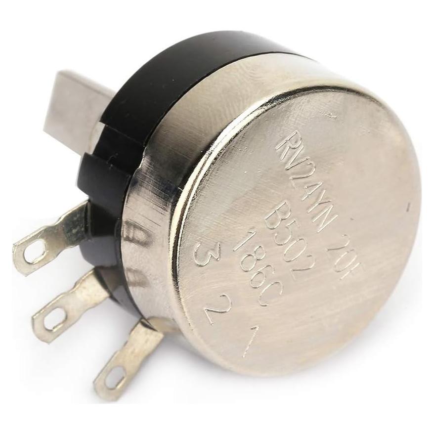 Potenciómetro de Círculo Único Yosoo 5K Película de Carbono