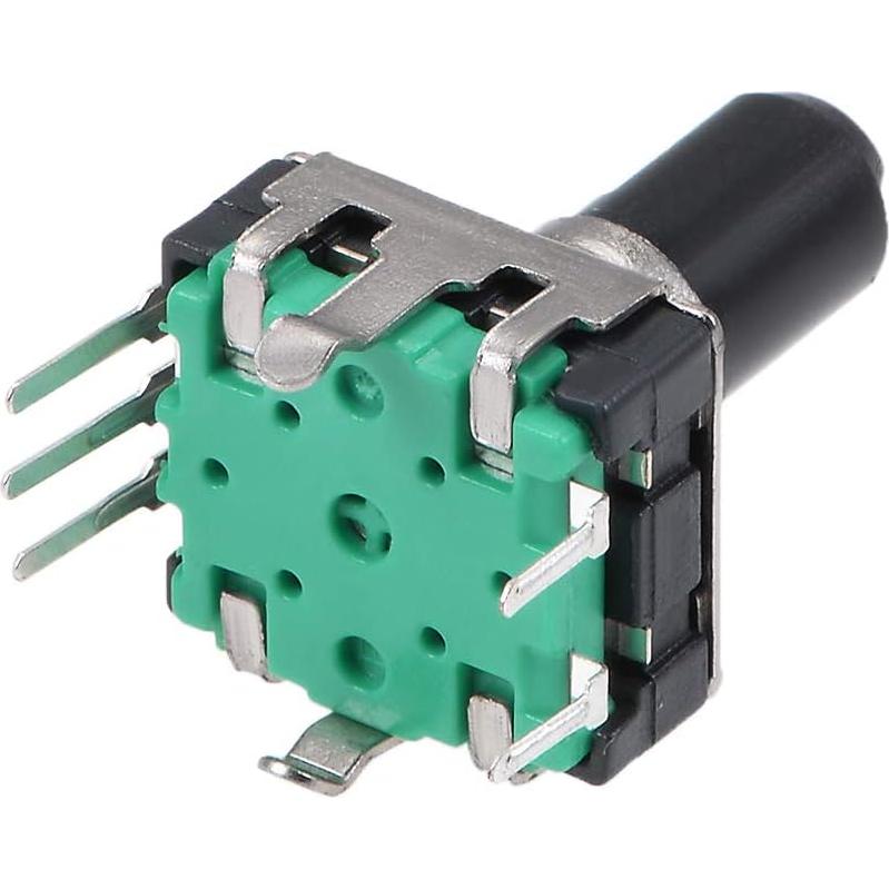 Encoder Rotativo uxcell 360 Grados 7 Pines Tipo D Verde 2pcs