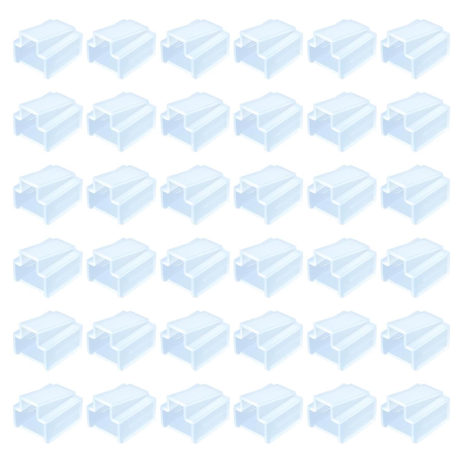 36 Conectores RJ45 Tapa de Polvo Protector PoParttg