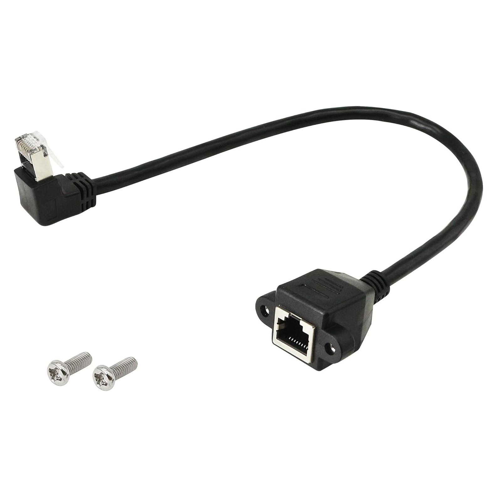 Adaptador Ethernet RJ45 90 Grados Hacia Arriba SinLoon CAT 6