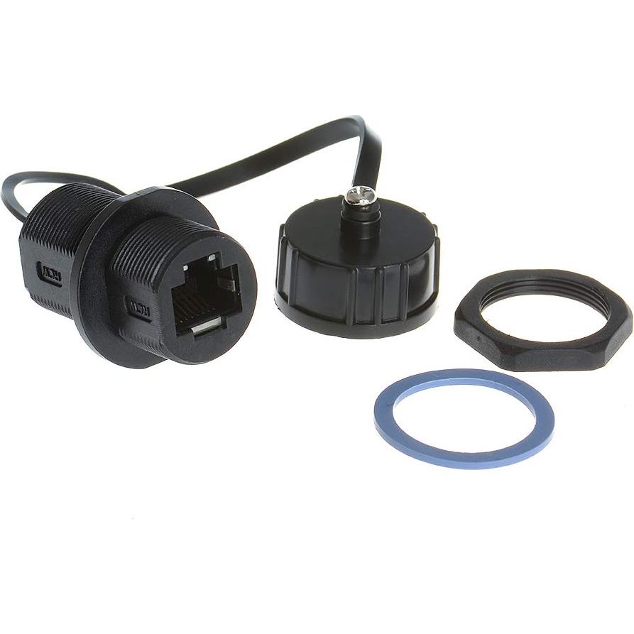 10 Conectores RJ45 Blindados a Prueba de Agua Cat5/6 ANMBEST