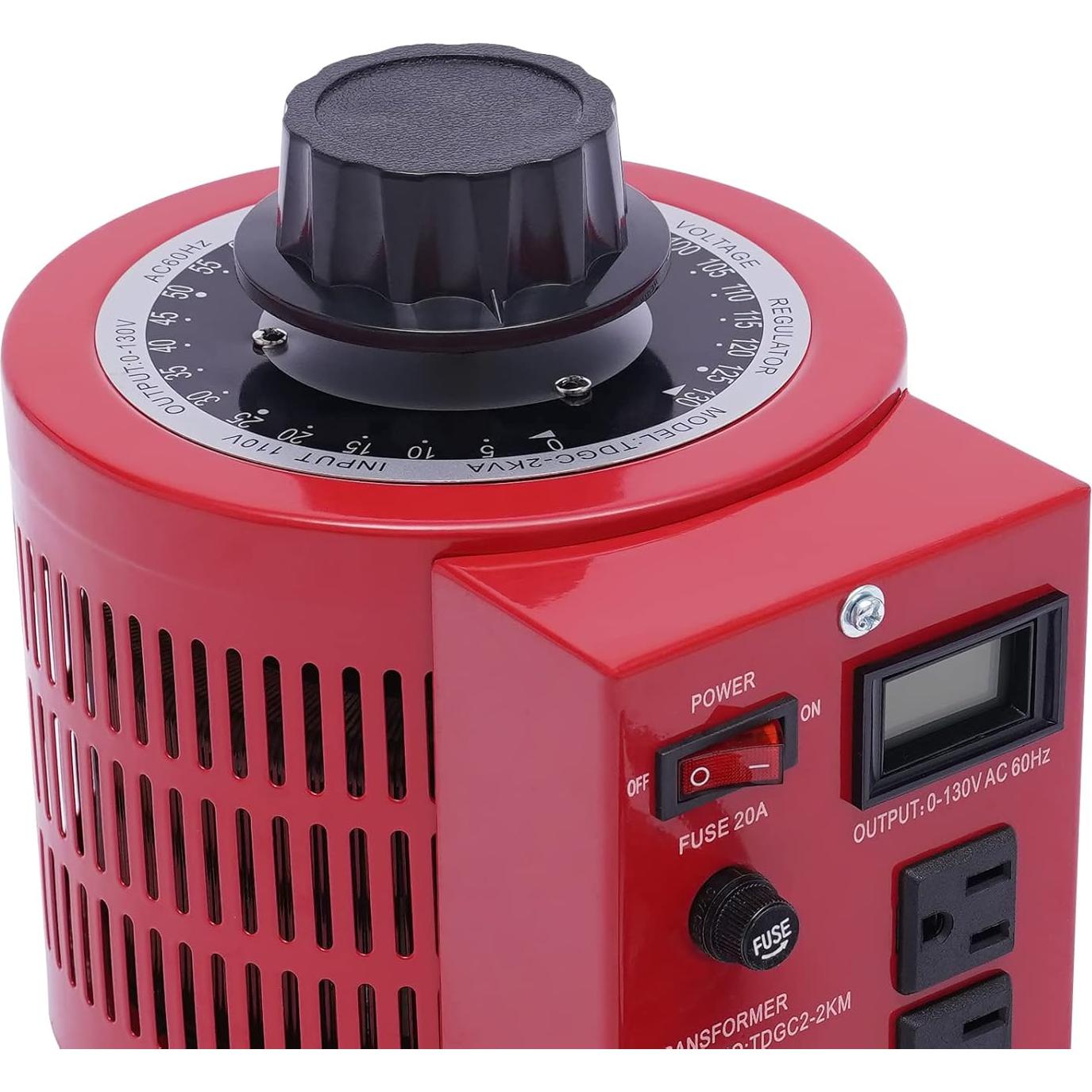 Transformador Variable BeiseYu VVT-2000 - 2000VA, 0-130V AC