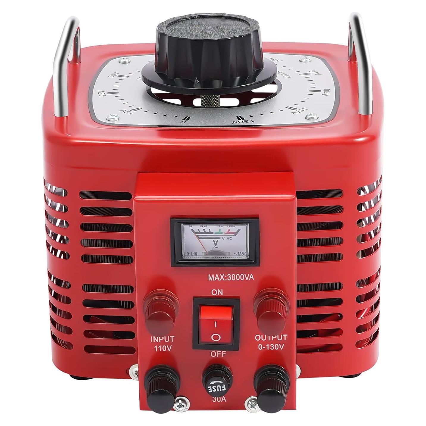 Transformador Variable Auto Variac 3000VA 110V-130V 30A