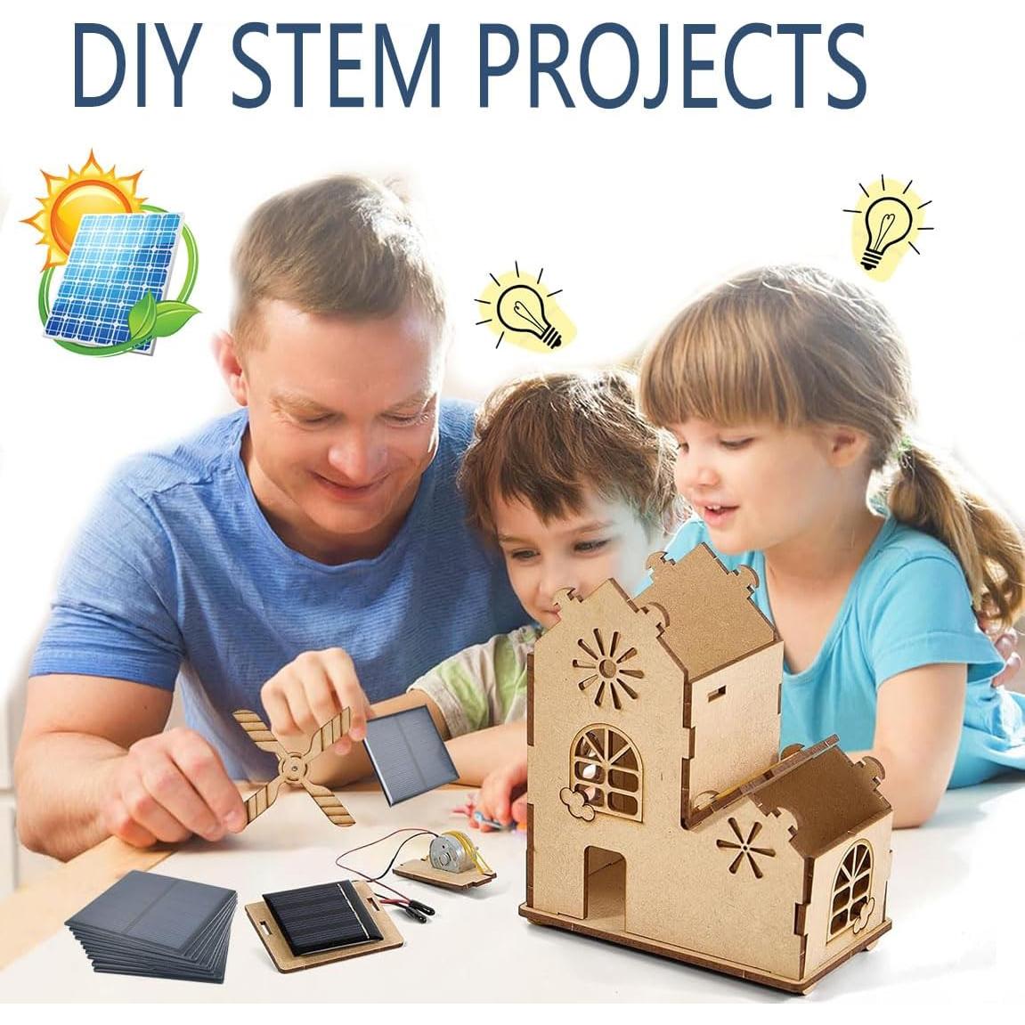 10 Paneles Solares Policristalinos Ailejia 4V 150mA 70mm