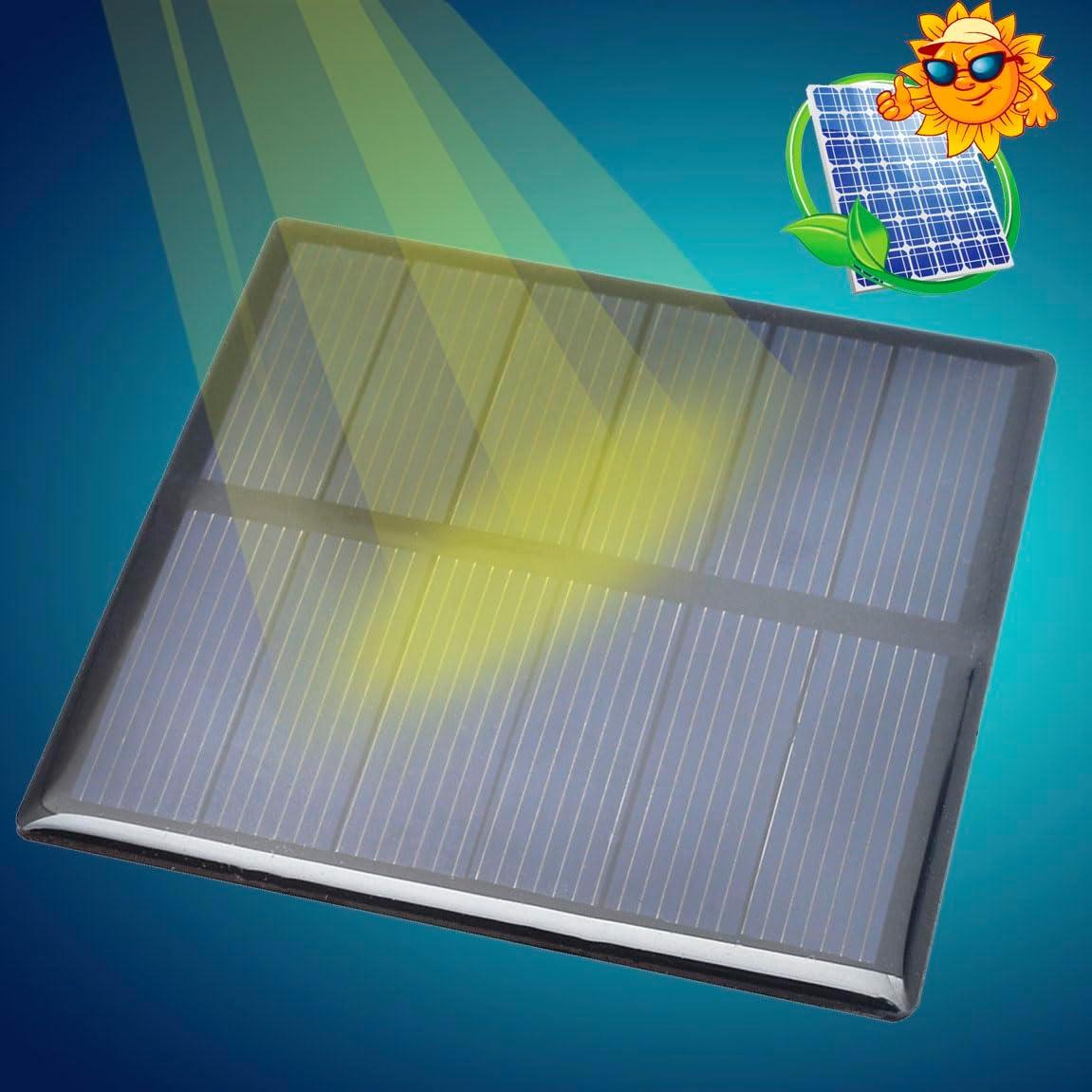 10 Paneles Solares Policristalinos Ailejia 4V 150mA 70mm