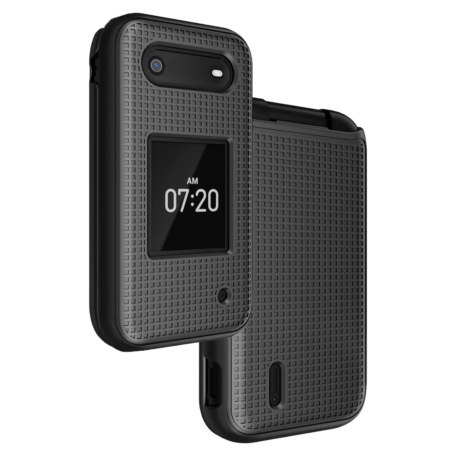 Funda Dura Nakedcellphone para Nokia 2760/2780 Plegable - Negro