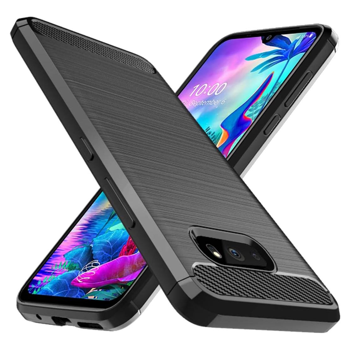 Funda Osophter para LG G8X Thinq y V50S Thinq - TPU Negro